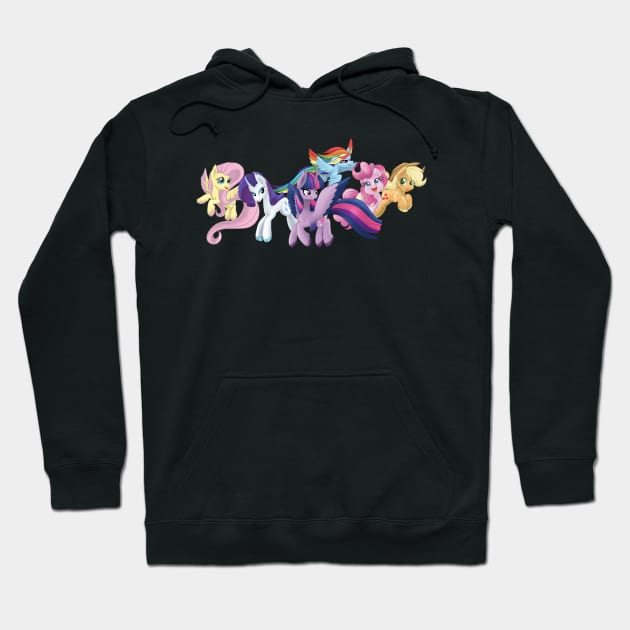 My Little Pony Mane Six Hoodie by Boyanton Designs